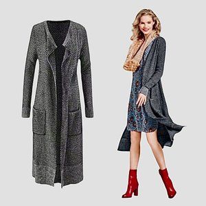 Cabi Lara Knit Maxi Cardigan. Excellent Condition. Small.
